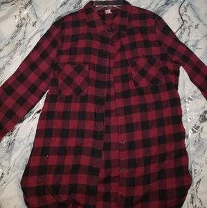 Flannel button up
